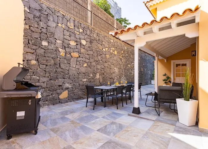 Zafiro Piscina Climatizada Jacuzzi Barbacoa Vistas Al Mar Ля Оротава